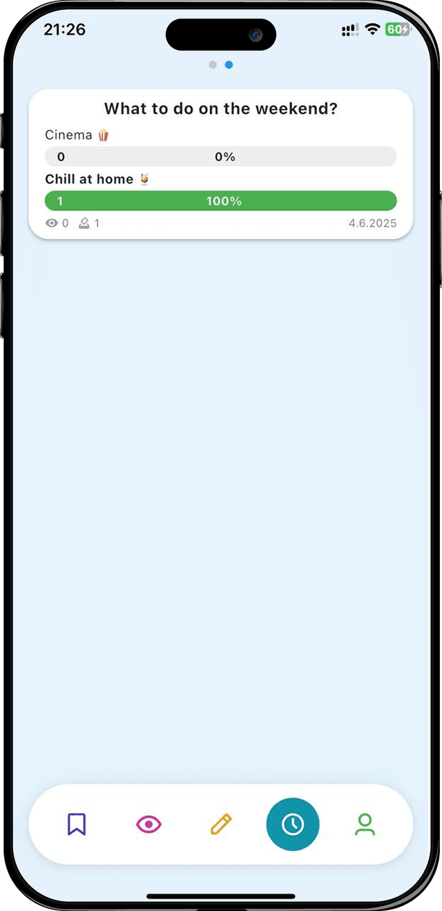 Unsaid App Screenshot - Content statistics