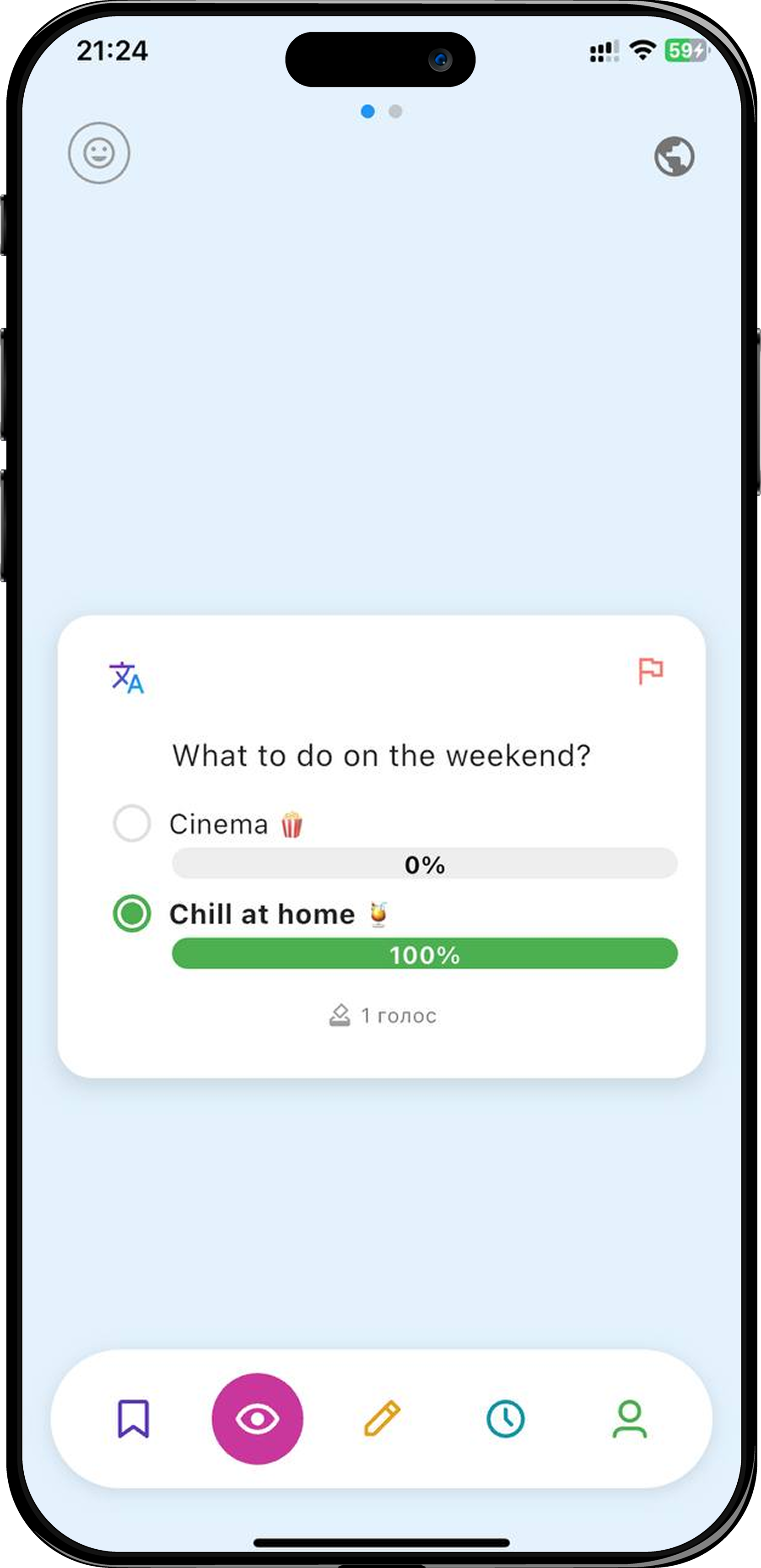 Unsaid App Screenshot - Helping people with choices